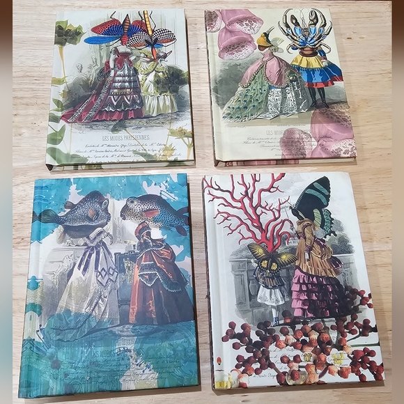 Christian Lacroix Boxed Hardcover Journal Set Les Modes Parisennes New With Tags - Picture 6 of 16